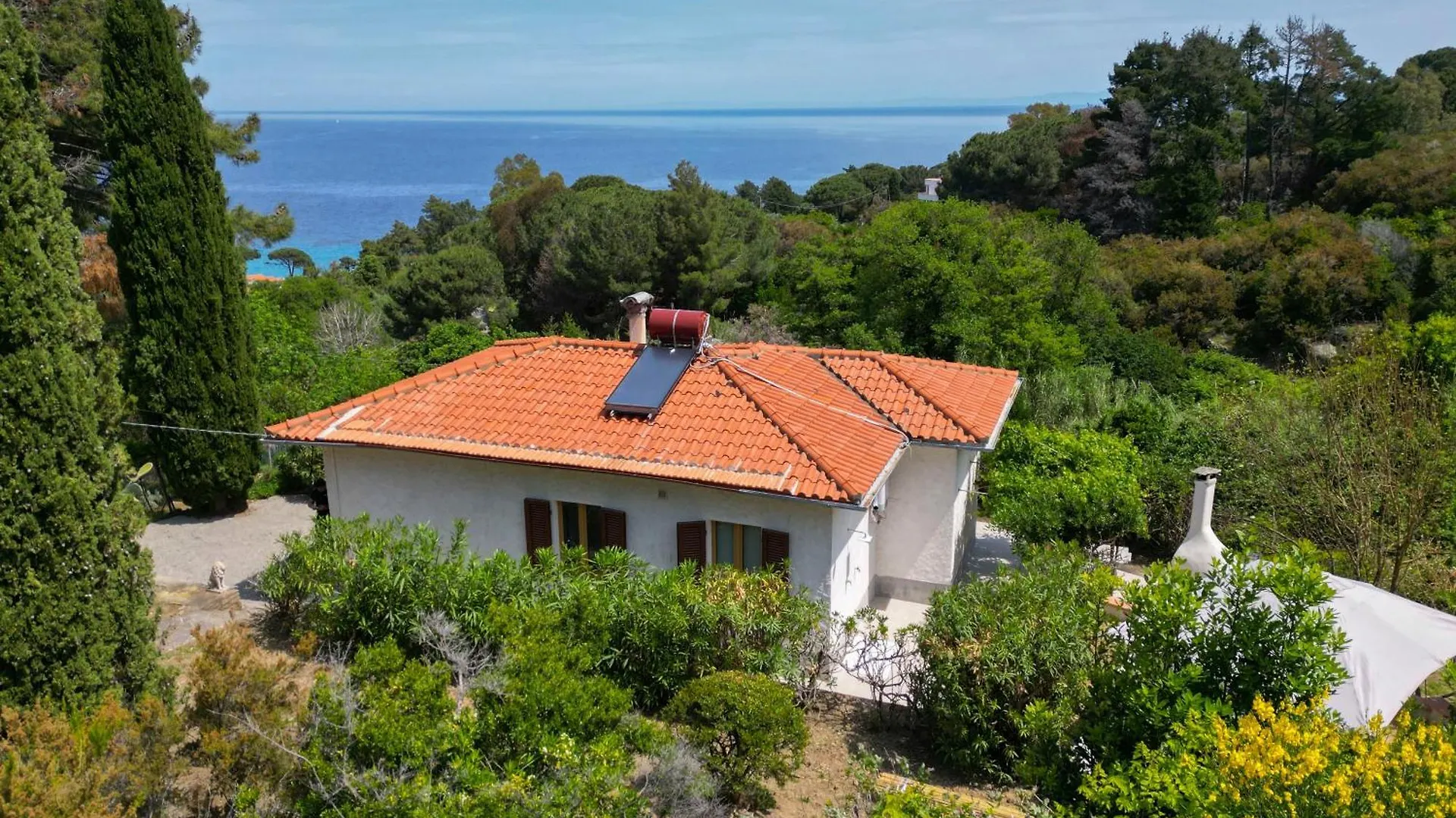 Ferienhaus Casa Panoramica Bouganville SantʼAndrea