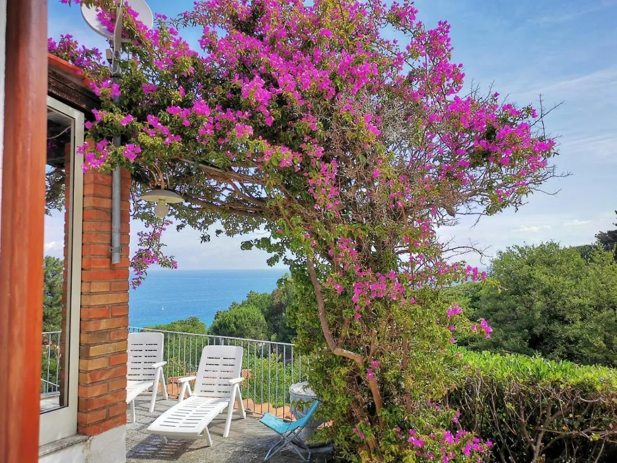 Casa Panoramica Bouganville SantʼAndrea Ferienhaus